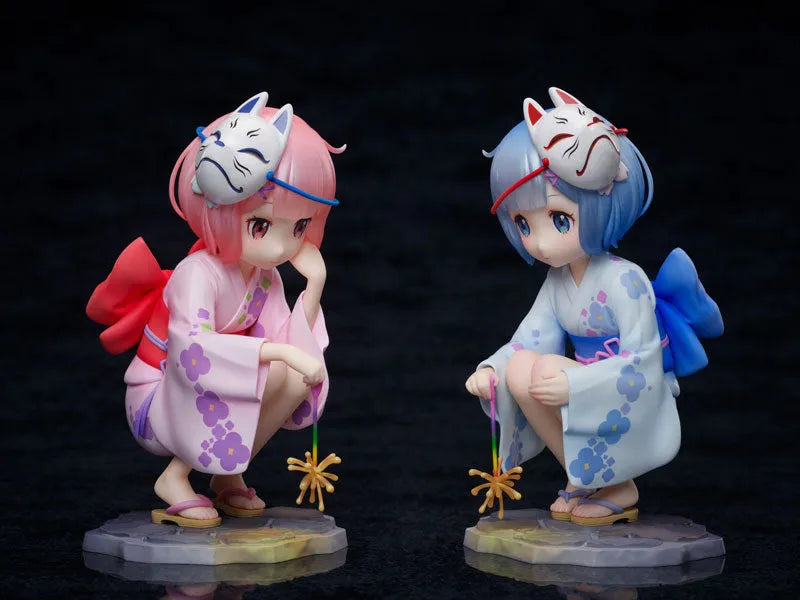 Re:Zero kara Hajimeru Isekai Seikatsu - Rem - Ram - F:Nex - 1/7 - Younatsu no Omohide (FuRyu) [Shop Exclusive]ㅤ – FuRyu – ActionFigureBrasil