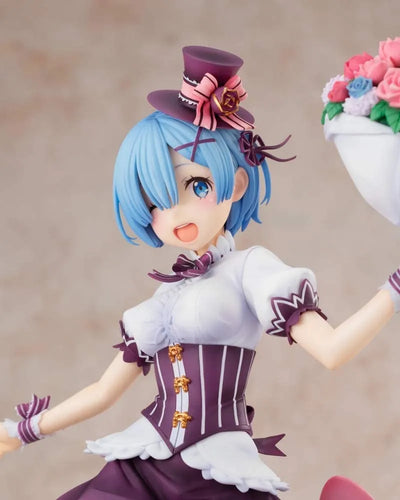 Re:Zero kara Hajimeru Isekai Seikatsu - Rem - Ram - KDcolle - 1/7 - Birthday Ver. Complete Set - 2 Figures (Kadokawa)ㅤ – Kadokawa – ActionFigureBrasil — detalhe do produto