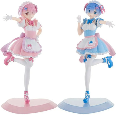 Re:Zero kara Hajimeru Isekai Seikatsu - Rem&Ram - Tenitol - Yumekawa Maid (FuRyu)ㅤ – FuRyu – ActionFigureBrasil