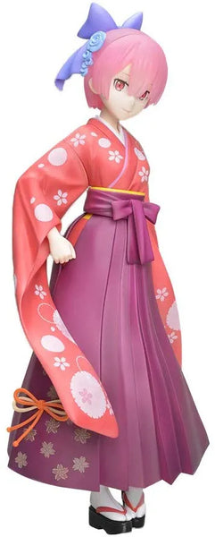 Re:Zero kara Hajimeru Isekai Seikatsu - Rem - Ram - Wa-Style - Set of 2 Figures (SEGA)ㅤ – Sega – ActionFigureBrasil — ângulo diferente
