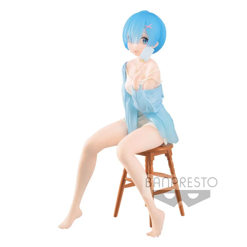 Re:Zero kara Hajimeru Isekai Seikatsu - Rem - Relax Time - Ice Pop Ver. (Bandai Spirits)ㅤ – Bandai Spirits – ActionFigure Brasil