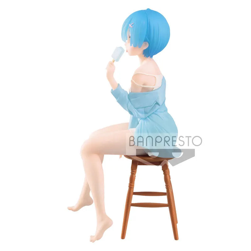 Re:Zero kara Hajimeru Isekai Seikatsu - Rem - Relax Time - Ice Pop Ver. (Bandai Spirits)ㅤ – Bandai Spirits – ActionFigure Brasil