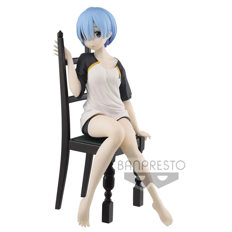 Re:Zero kara Hajimeru Isekai Seikatsu - Rem - Relax Time - T-Shirt Ver. (Bandai Spirits)ㅤ – Bandai Spirits – ActionFigureBrasil