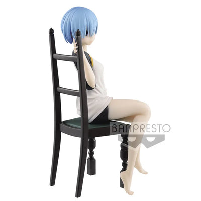 Re:Zero kara Hajimeru Isekai Seikatsu - Rem - Relax Time - T-Shirt Ver. (Bandai Spirits)ㅤ – Bandai Spirits – ActionFigureBrasil — ângulo diferente