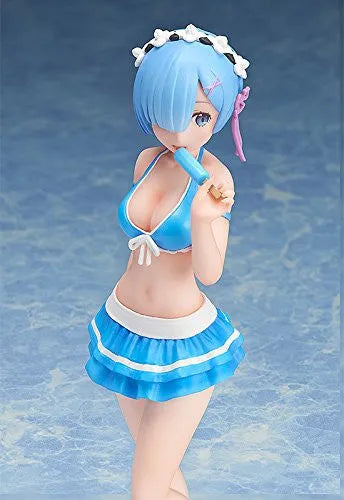 Re:Zero kara Hajimeru Isekai Seikatsu - Rem - S-style - 1/12 - Swimsuit ver. (FREEing)ㅤ – FREEing – ActionFigureBrasil — ângulo diferente
