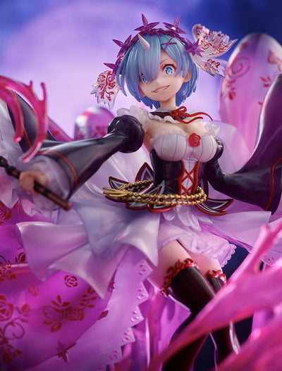 Re:Zero kara Hajimeru Isekai Seikatsu - Rem - Shibuya Scramble Figure - 1/7 - Crystal Dress Ver. (Alpha Satellite) [Shop Exclusive]ㅤ – Alpha Satellite – ActionFigureBrasil — ângulo diferente