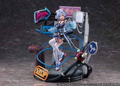 Re:Zero kara Hajimeru Isekai Seikatsu - Rem - Shibuya Scramble Figure - 1/7 - Neon City Ver. (Alpha Satellite) [Shop Exclusive]ㅤ – eStream – ActionFigure Brasil