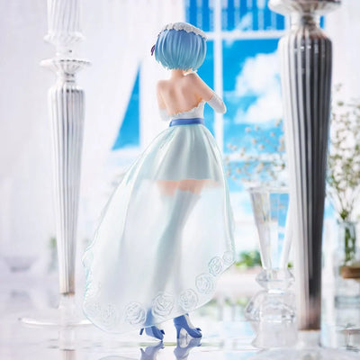 Re:Zero kara Hajimeru Isekai Seikatsu - Rem - SPM Figure - Bridal dress Ver. (SEGA)ㅤ – Sega – ActionFigure Brasil — ângulo diferente
