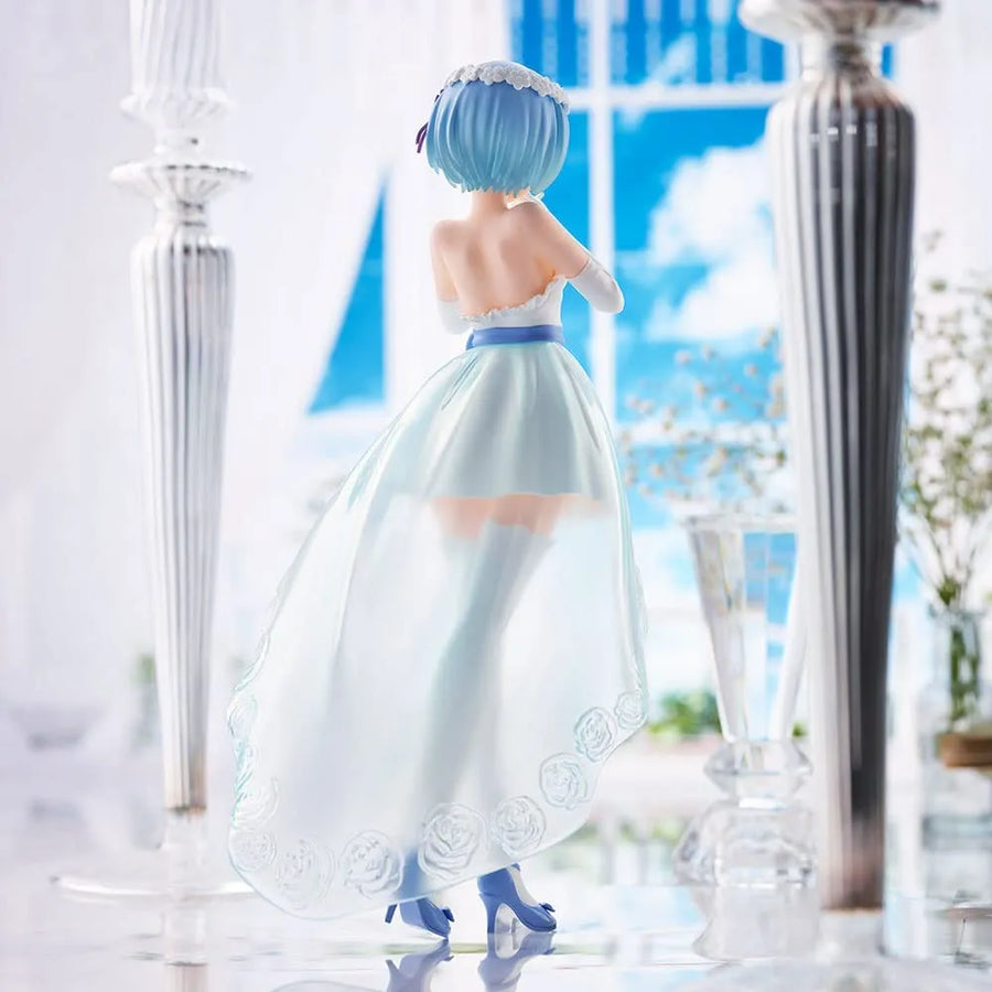 Re:Zero kara Hajimeru Isekai Seikatsu - Rem - SPM Figure - Bridal dress Ver. (SEGA)ㅤ – Sega – ActionFigure Brasil