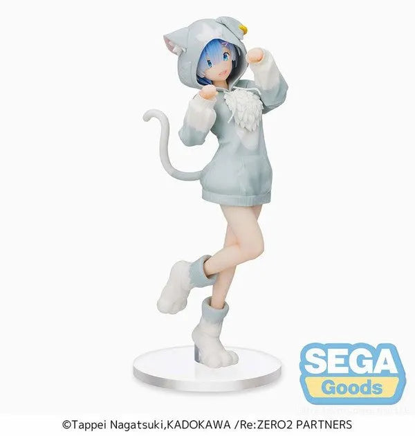 Re:Zero kara Hajimeru Isekai Seikatsu - Rem - SPM Figure - Dai Seirei Puck (SEGA)ㅤ – SEGA – ActionFigureBrasil