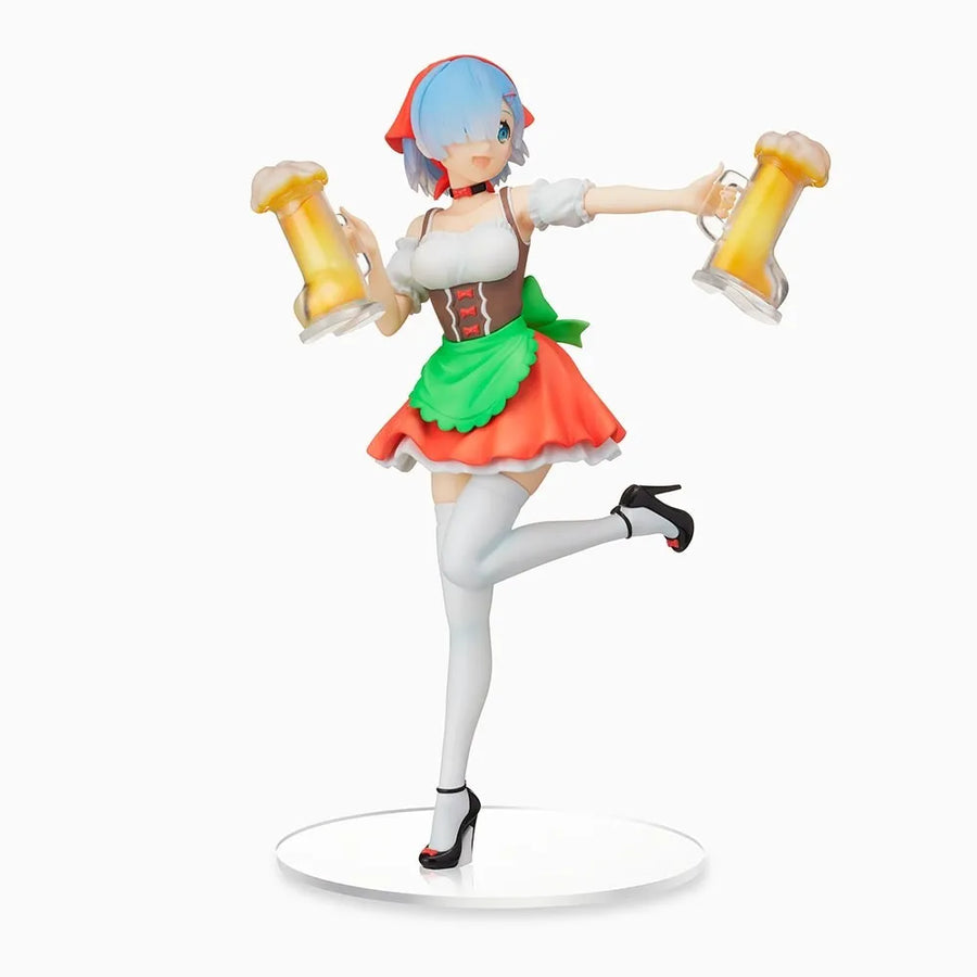 Re:Zero kara Hajimeru Isekai Seikatsu - Rem - SPM Figure - Oktoberfest Ver. (SEGA)ㅤ – Sega – ActionFigureBrasil