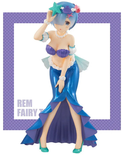 Re:Zero kara Hajimeru Isekai Seikatsu - Rem - Super Special Series - Ningyo Hime (FuRyu)ㅤ – FuRyu – ActionFigureBrasil — detalhe do produto