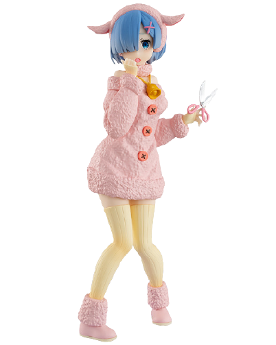 Re:Zero kara Hajimeru Isekai Seikatsu - Rem - Super Special Series - Wolf and Seven Little Goats, Pastel Color Ver. (FuRyu)ㅤ – FuRyu – ActionFigure Brasil