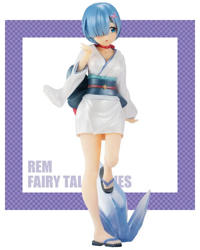 Re:Zero kara Hajimeru Isekai Seikatsu - Rem - Super Special Series - Yuki Onna, Pearl Ver. (FuRyu)ㅤ – FuRyu – ActionFigureBrasil — ângulo diferente