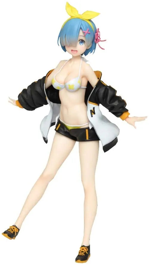 Re:Zero kara Hajimeru Isekai Seikatsu - Summer Rem - Precious Figure - Jumper Swimsuit ver. (Taito)ㅤ – Taito – ActionFigureBrasil