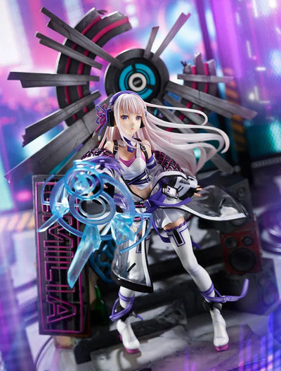 Re:ZERO -Starting Life in Another World- Emilia -Neon City Ver.- 1/7ㅤ – eStream – ActionFigureBrasil — ambientada