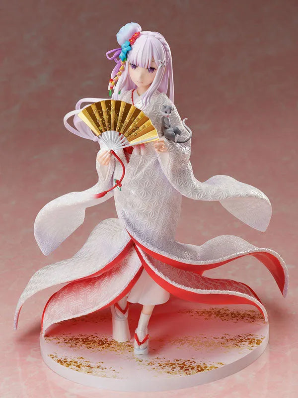 Re:ZERO -Starting Life in Another World- Emilia -Shiromuku- 1/7ㅤ – FuRyu – ActionFigure Brasil