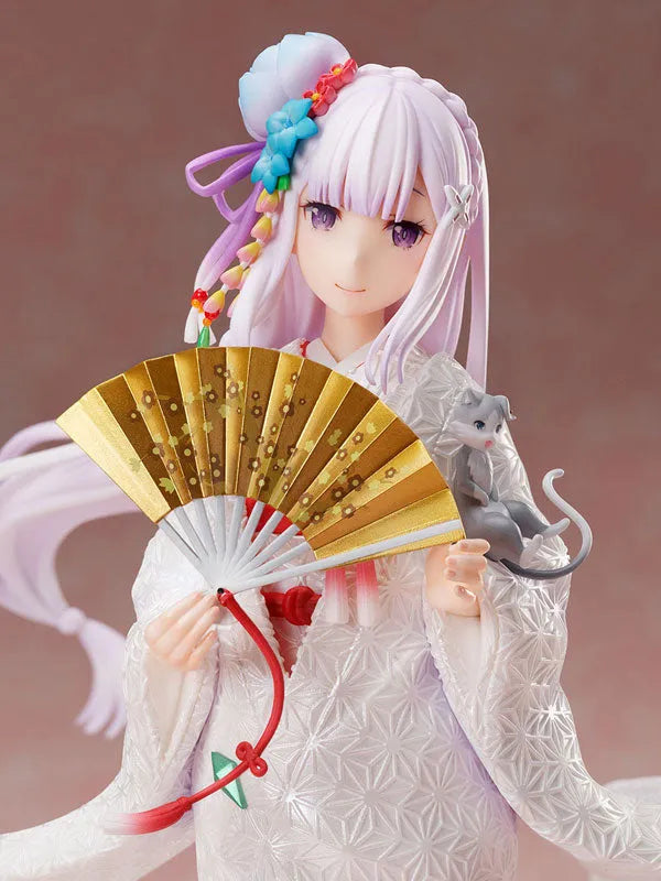 Re:ZERO -Starting Life in Another World- Emilia -Shiromuku- 1/7ㅤ – FuRyu – ActionFigure Brasil