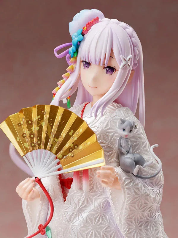 Re:ZERO -Starting Life in Another World- Emilia -Shiromuku- 1/7ㅤ – FuRyu – ActionFigure Brasil