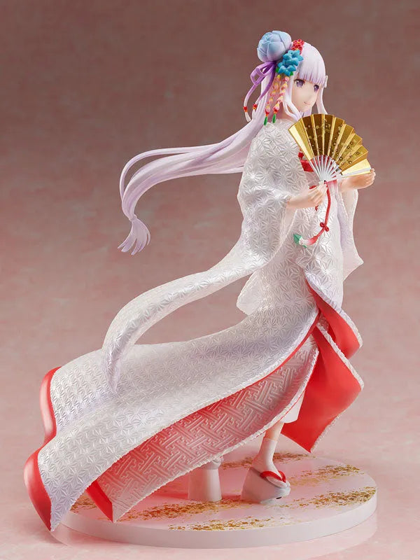 Re:ZERO -Starting Life in Another World- Emilia -Shiromuku- 1/7ㅤ – FuRyu – ActionFigure Brasil