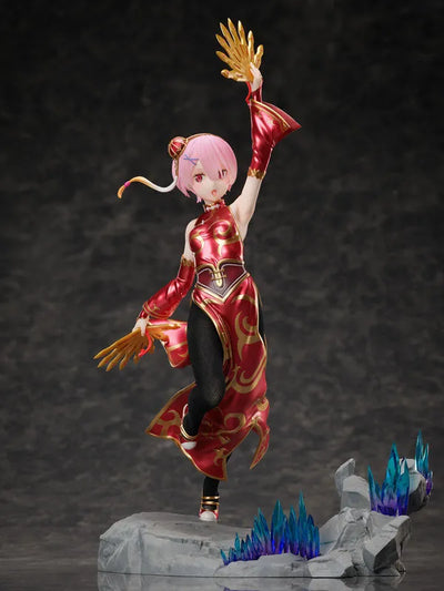 Re:ZERO -Starting Life in Another World- Ram China Dress ver. 1/7ㅤ – FuRyu – ActionFigure Brasil — ângulo diferente