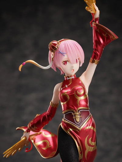 Re:ZERO -Starting Life in Another World- Ram China Dress ver. 1/7ㅤ – FuRyu – ActionFigure Brasil — com base expositora