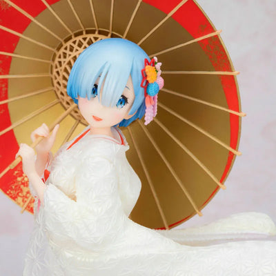 Re:ZERO -Starting Life in Another World- Rem -Shiromuku- 1/7ㅤ – FuRyu – ActionFigureBrasil — detalhe do produto