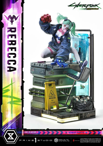 Rebecca (Deluxe Bonus Version) Cyberpunk: Edgerunners – Prime1Studio – ActionFigure Brasil
