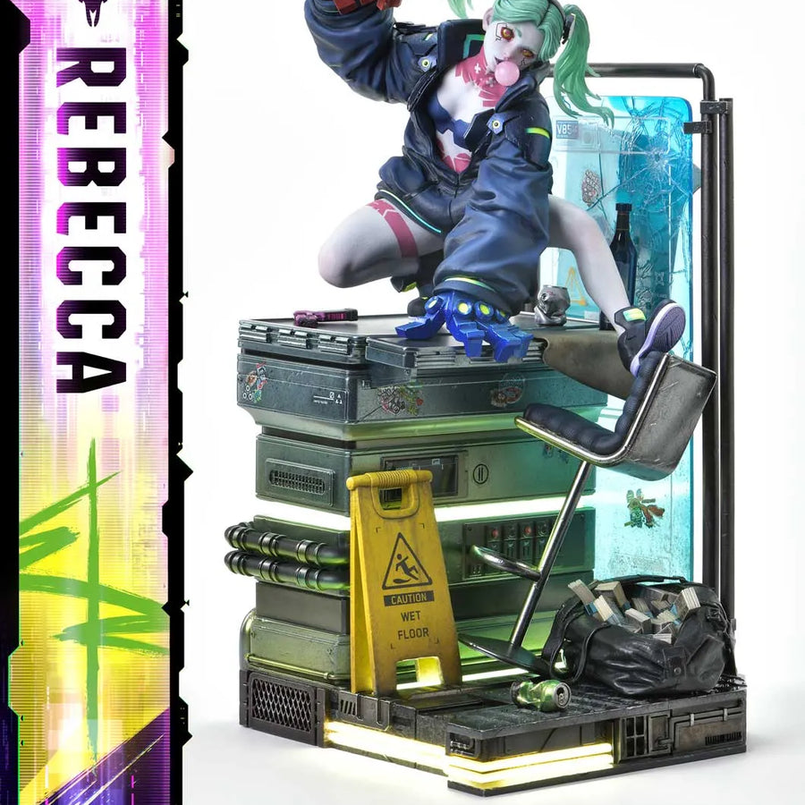 Rebecca (Deluxe Bonus Version) Cyberpunk: Edgerunners – Prime1Studio – ActionFigure Brasil