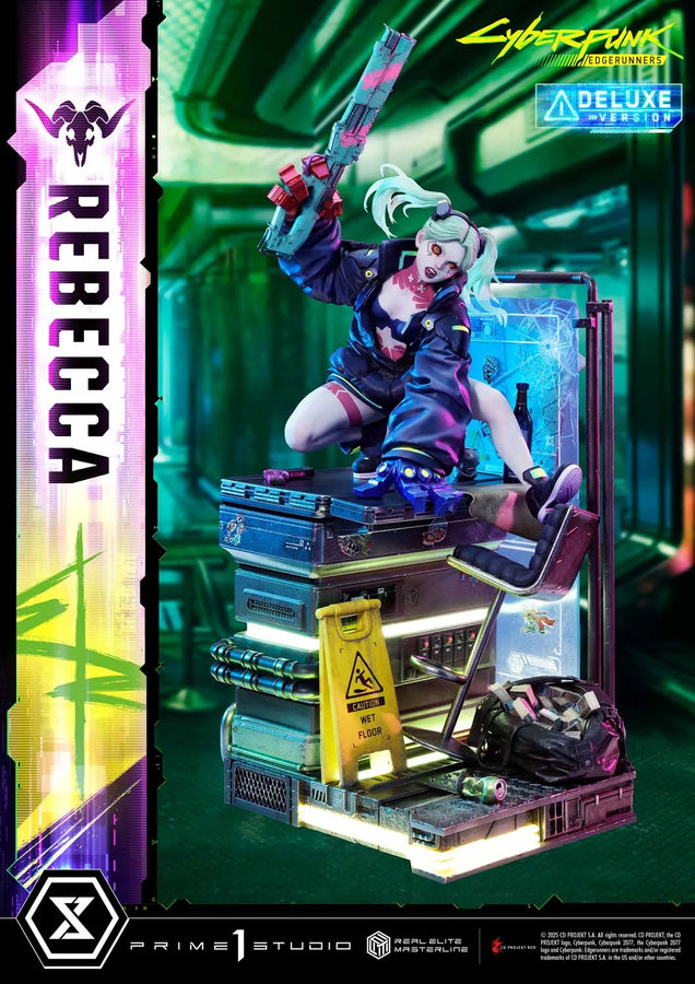Rebecca (Deluxe Bonus Version) Cyberpunk: Edgerunners – Prime1Studio – ActionFigure Brasil