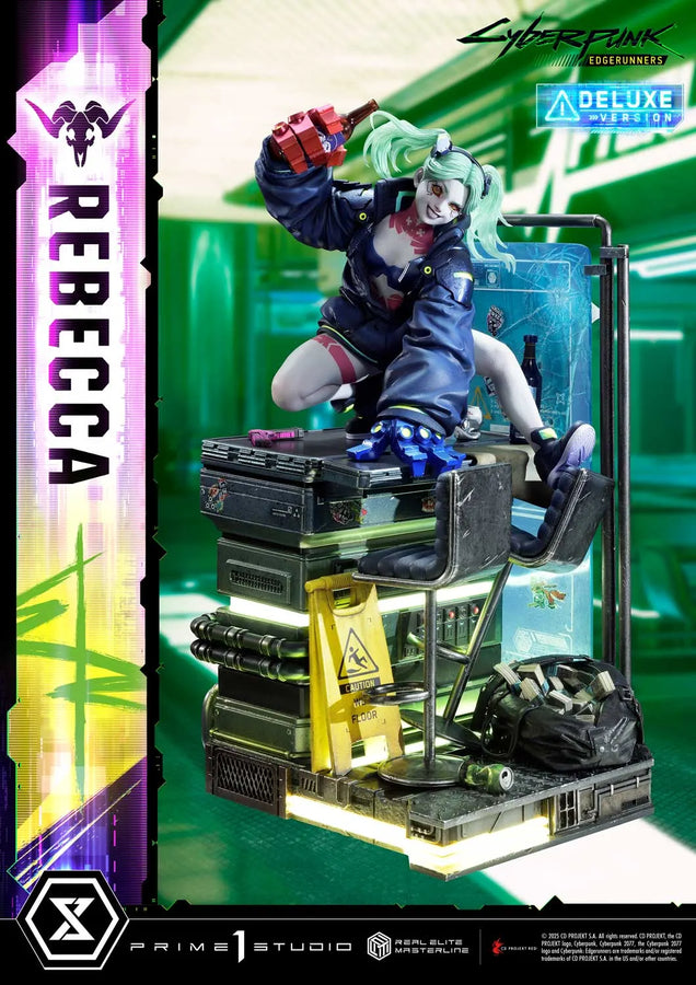 Rebecca (Deluxe Bonus Version) Cyberpunk: Edgerunners – Prime1Studio – ActionFigure Brasil