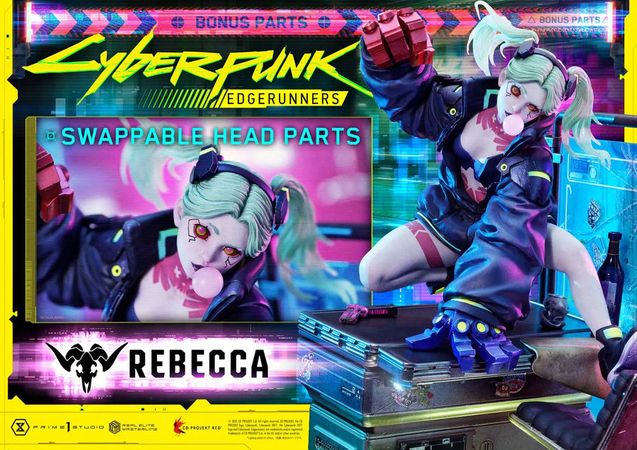 Rebecca (Deluxe Bonus Version) Cyberpunk: Edgerunners – Prime1Studio – ActionFigure Brasil