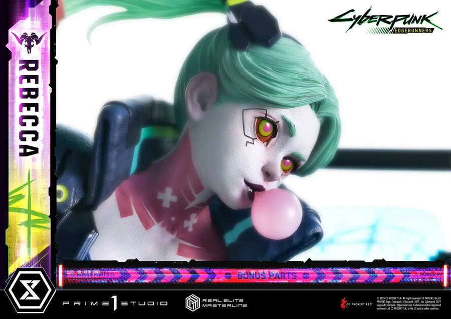 Rebecca (Deluxe Bonus Version) Cyberpunk: Edgerunners – Prime1Studio – ActionFigure Brasil