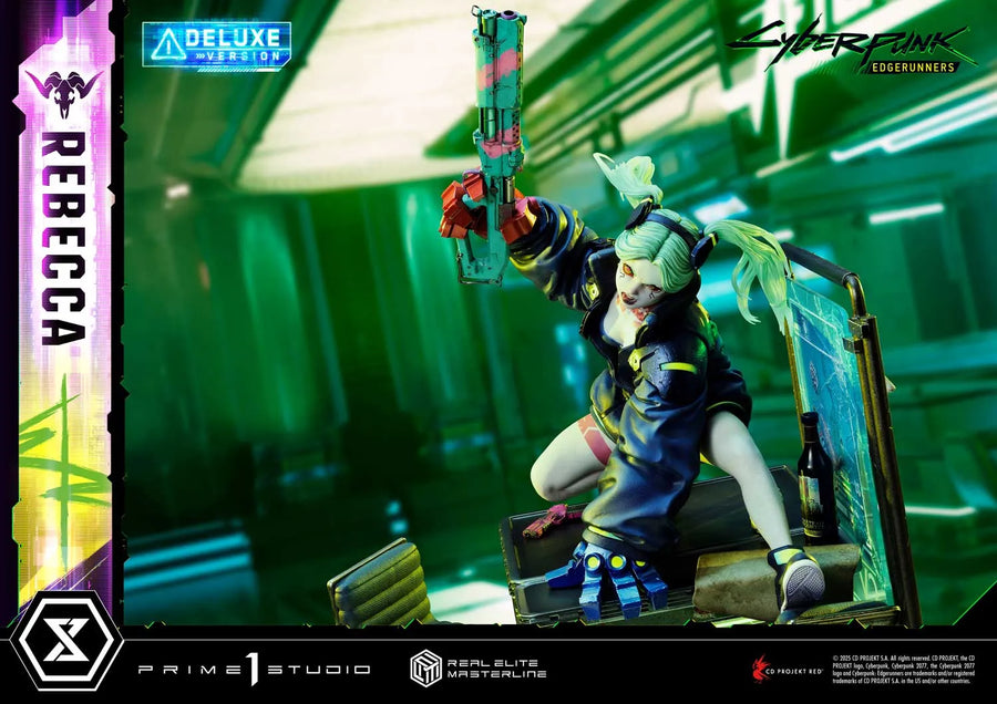 Rebecca (Deluxe Bonus Version) Cyberpunk: Edgerunners – Prime1Studio – ActionFigure Brasil