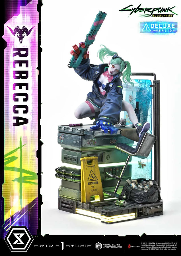 Rebecca (Deluxe Bonus Version) Cyberpunk: Edgerunners – Prime1Studio – ActionFigure Brasil