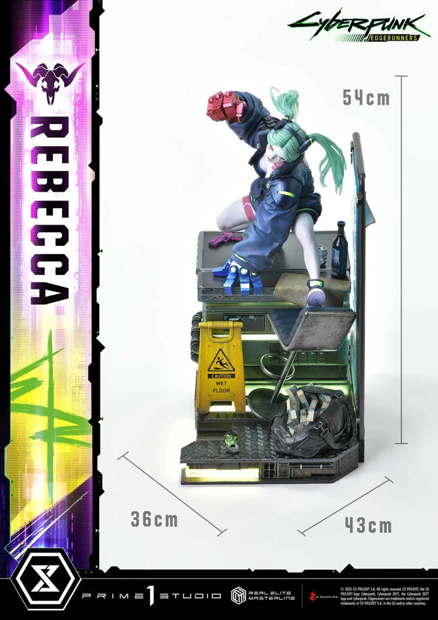 Rebecca (Deluxe Bonus Version) Cyberpunk: Edgerunners – Prime1Studio – ActionFigure Brasil
