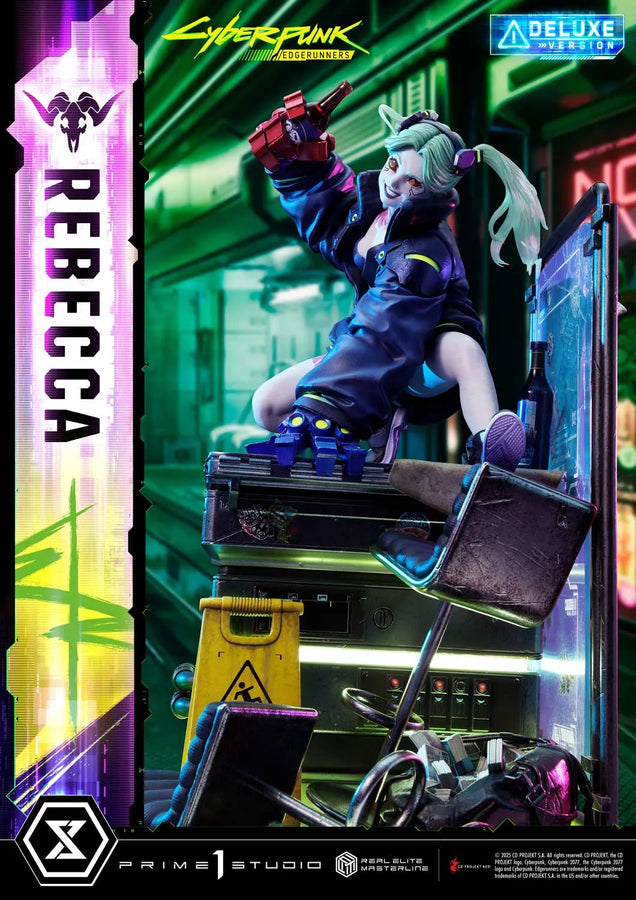 Rebecca (Deluxe Bonus Version) Cyberpunk: Edgerunners – Prime1Studio – ActionFigure Brasil