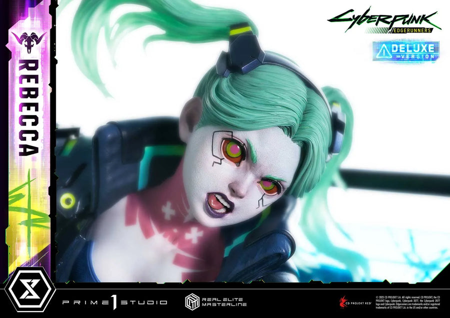 Rebecca (Deluxe Bonus Version) Cyberpunk: Edgerunners – Prime1Studio – ActionFigure Brasil