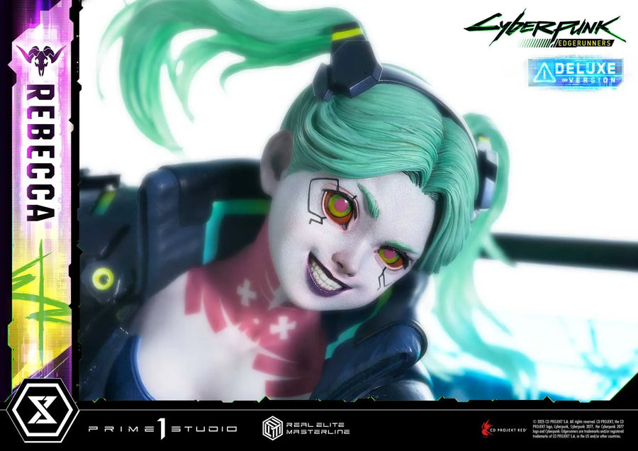 Rebecca (Deluxe Bonus Version) Cyberpunk: Edgerunners – Prime1Studio – ActionFigure Brasil