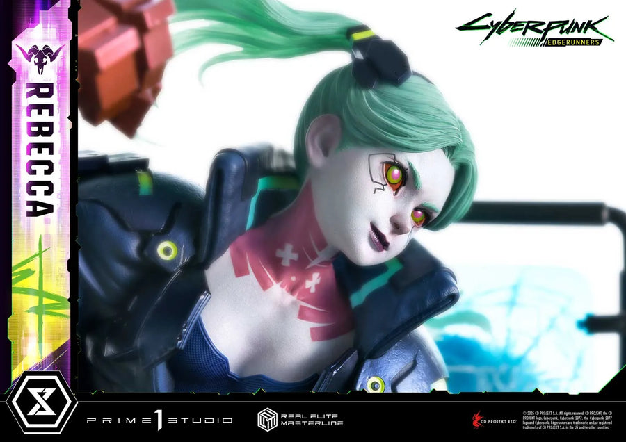 Rebecca (Deluxe Bonus Version) Cyberpunk: Edgerunners – Prime1Studio – ActionFigure Brasil