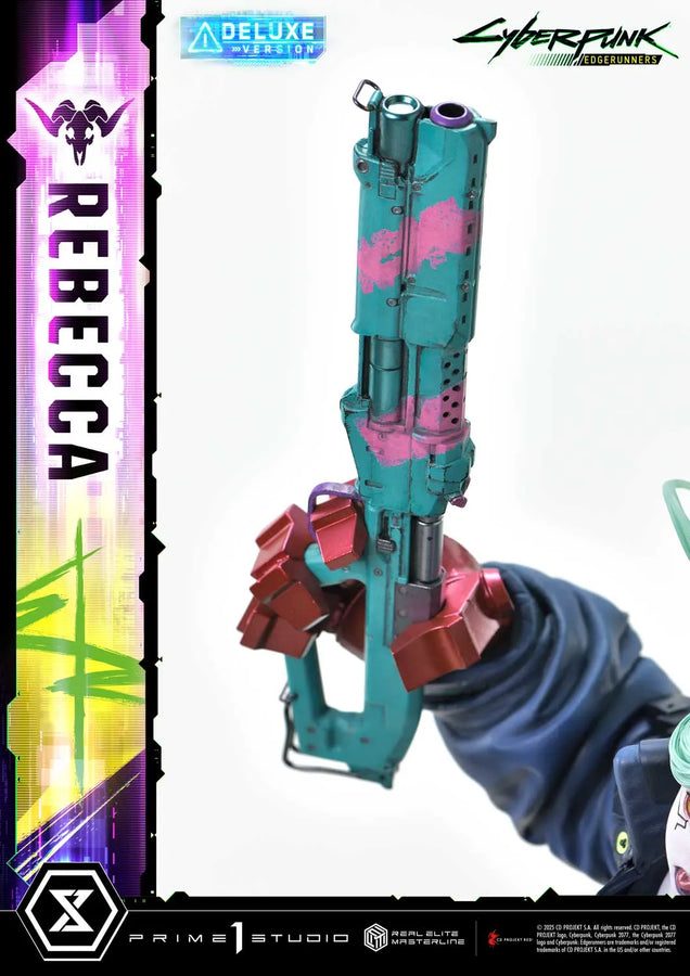 Rebecca (Deluxe Bonus Version) Cyberpunk: Edgerunners – Prime1Studio – ActionFigure Brasil