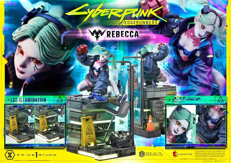 Rebecca (Regular Version) Cyberpunk: Edgerunners – Prime1Studio – ActionFigure Brasil
