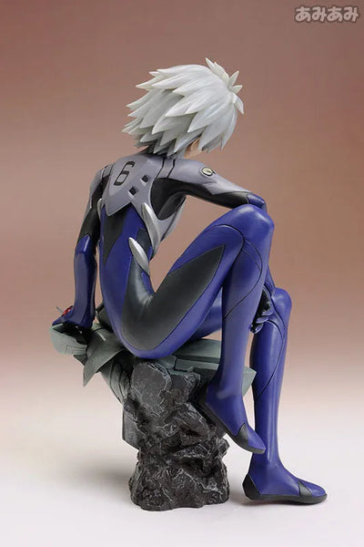 "Rebuild of Evangelion" Nagisa Kaworu Plug Suit Ver.ㅤ – Kotobukiya – ActionFigureBrasil — com base expositora