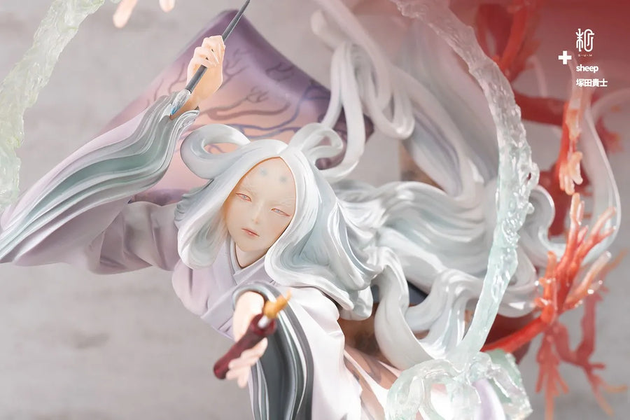 Red Candle and Mermaid (Red Coral) - LIMITED EDITION: 100 (Black) – Manas SUM – ActionFigure Brasil