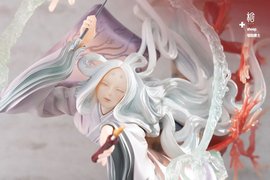 Red Candle and Mermaid (Red Coral) - LIMITED EDITION: 100 (Black) – Manas SUM – ActionFigure Brasil