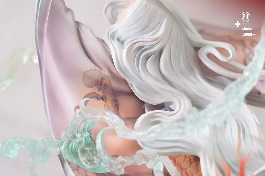 Red Candle and Mermaid (Red Coral) - LIMITED EDITION: 100 (Black) – Manas SUM – ActionFigure Brasil