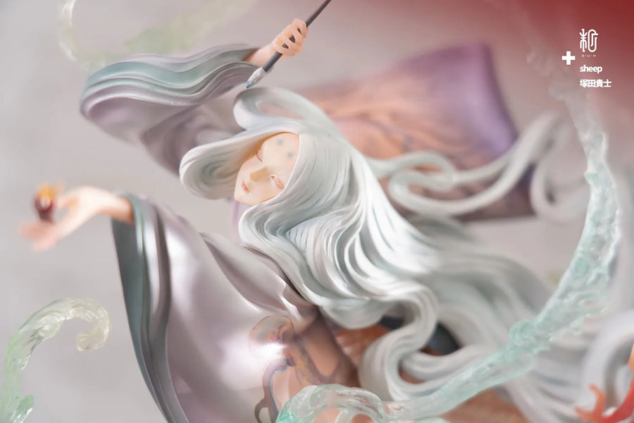 Red Candle and Mermaid (Red Coral) - LIMITED EDITION: 100 (Black) – Manas SUM – ActionFigure Brasil