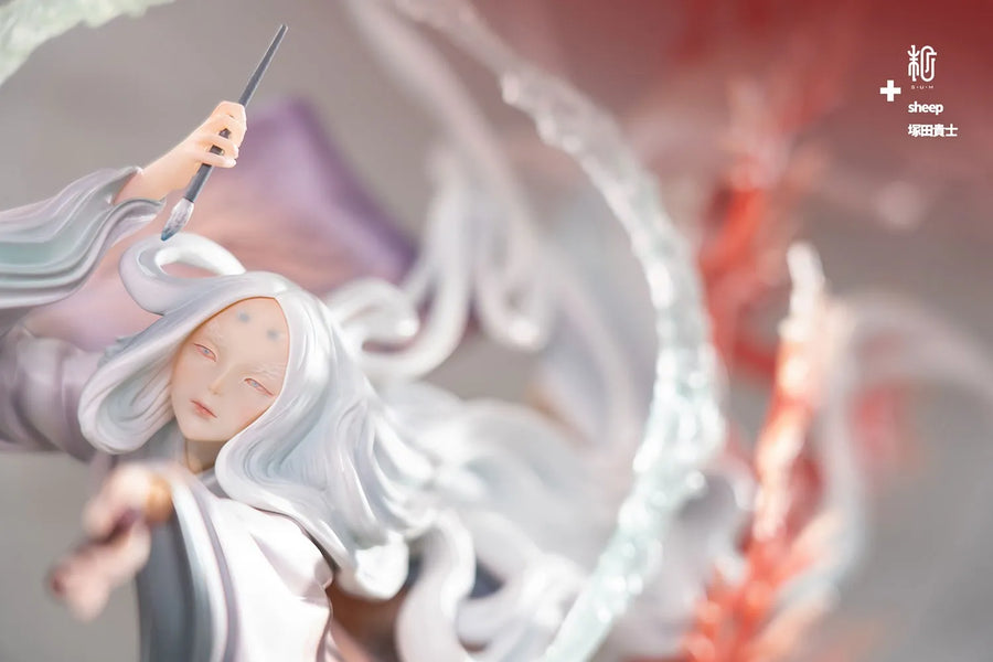 Red Candle and Mermaid (Red Coral) - LIMITED EDITION: 100 (Black) – Manas SUM – ActionFigure Brasil