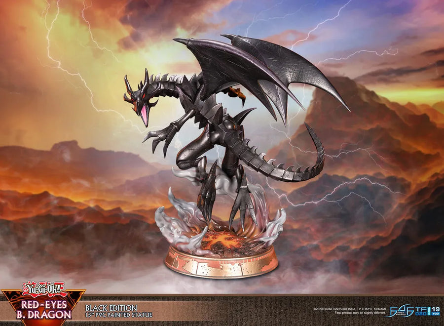 Red Eyes B. Dragon (Black Edition) – First 4 Figures – ActionFigure Brasil