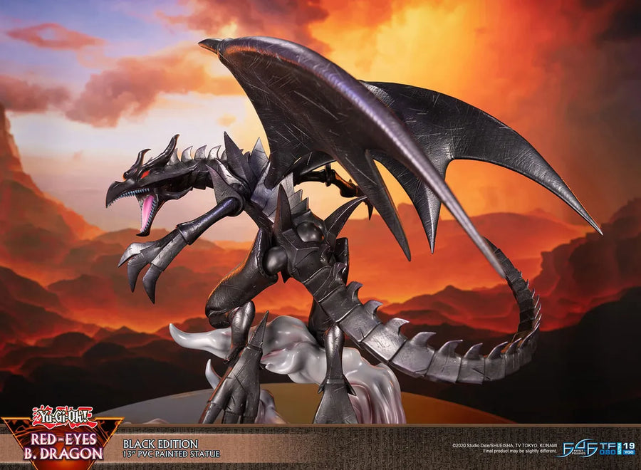Red Eyes B. Dragon (Black Edition) – First 4 Figures – ActionFigure Brasil